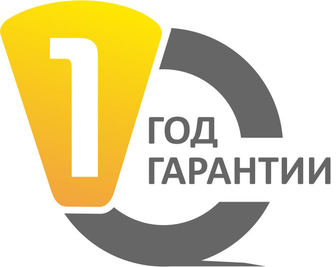 Гарантия 1 год на все рулонные шторы